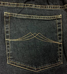 Full Blue Brand Men's Regular Fit Stretch Jeans Blue Black