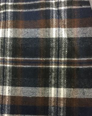 Falcon Bay Men's Long Sleeve Fleece Lined Flannel Plaid Shirt-2