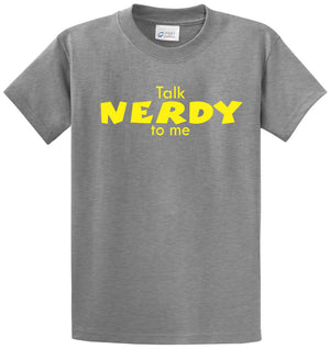 Talk Nerdy To Me Printed Tee Shirt