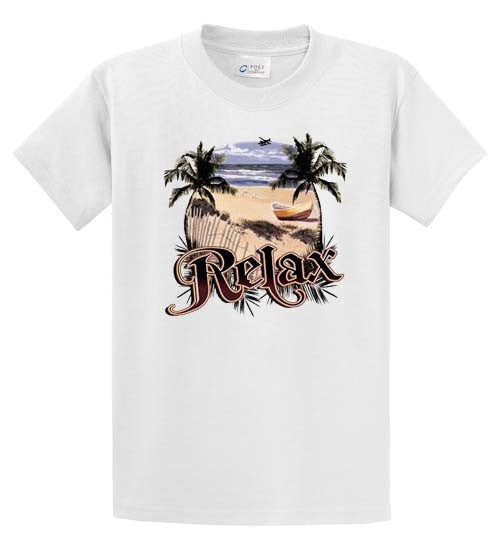 Relax Printed Tee Shirt-1