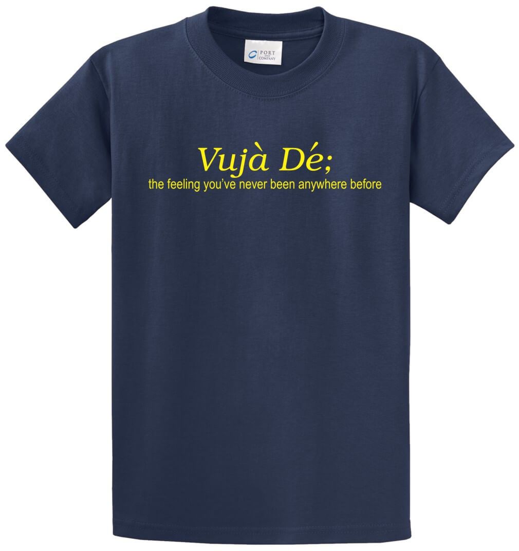 Vuja De Printed Tee Shirt-1
