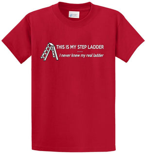 My Stepladder Printed Tee Shirt