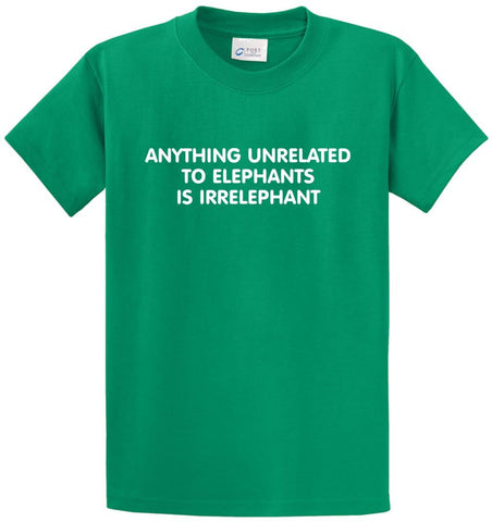 Irrelephant Printed Tee Shirt