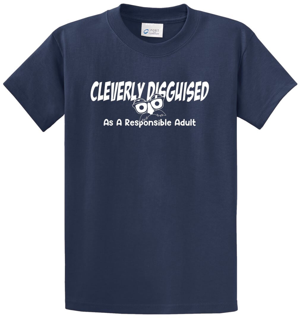 Cleverly Disguised Printed Tee Shirt-1