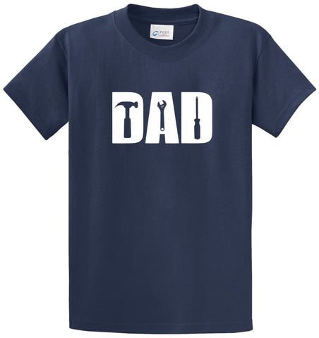 Dad Tools Printed Tee Shirt