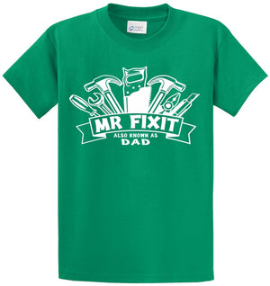Mr Fixit Dad Printed Tee Shirt