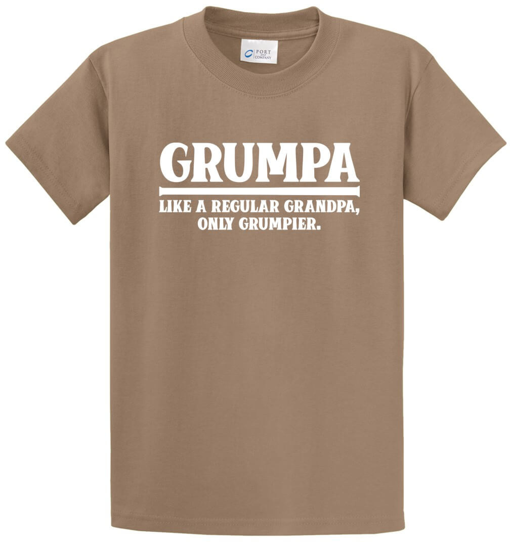 Grumpa Printed Tee Shirt-1