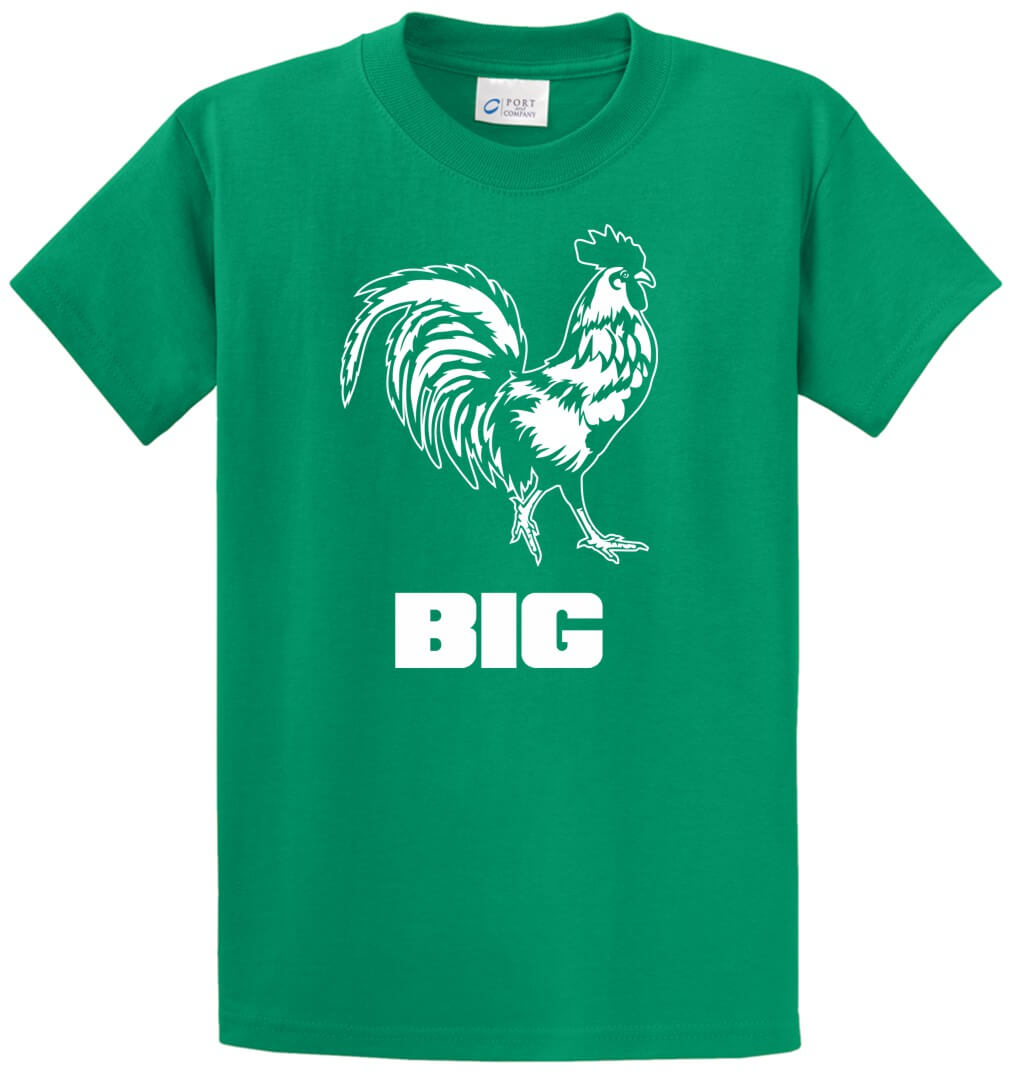 Big Rooster Printed Tee Shirt-1