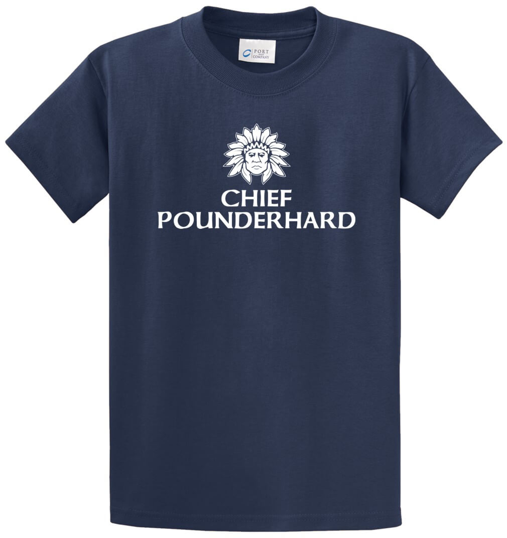 Chief Pounderhard Printed Tee Shirt-1
