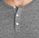 Sovereign USA 100% Cotton Short Sleeve 3 Button Henley Tee Closeout-2