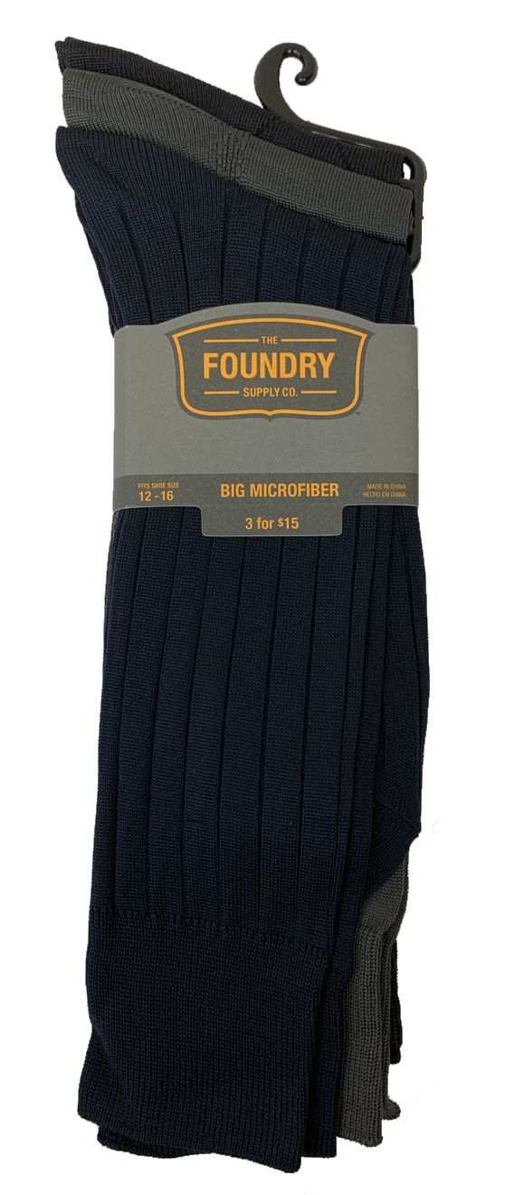 Men's Microfiber Big Size Dress Socks Soft Stretch Comfort for Large Feet | Big and Tall Mart Men's Microfiber Big Size Dress Socks Soft Stretch Comfort for Large Feet | Big and Tall Mart