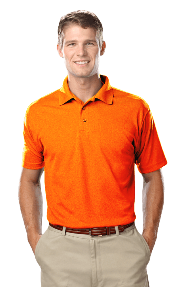 Blue Generation Men's TALL Value Moisture Wicking Polo LT-3XT-6