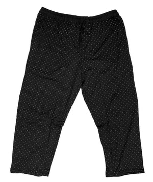 Men's Jersey Knit Pajama Pant Prints black
