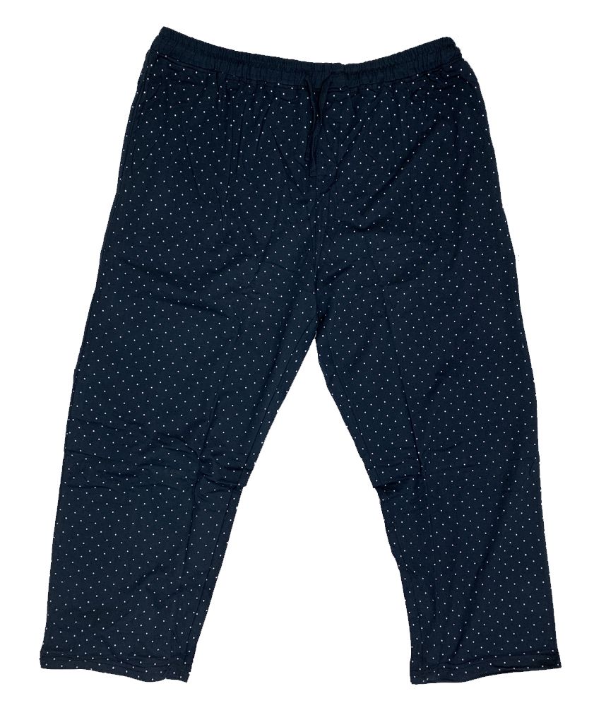 Men's Jersey Knit Pajama Pant Prints navy