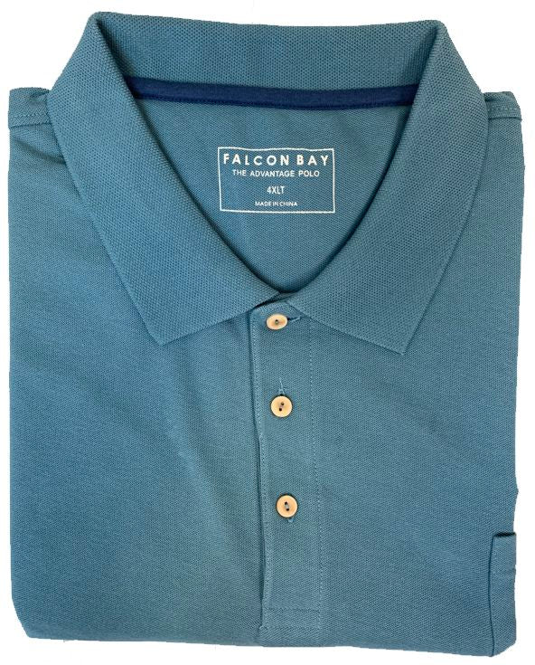 Falcon Bay Poly/cotton Pique Polo With Pocket-8