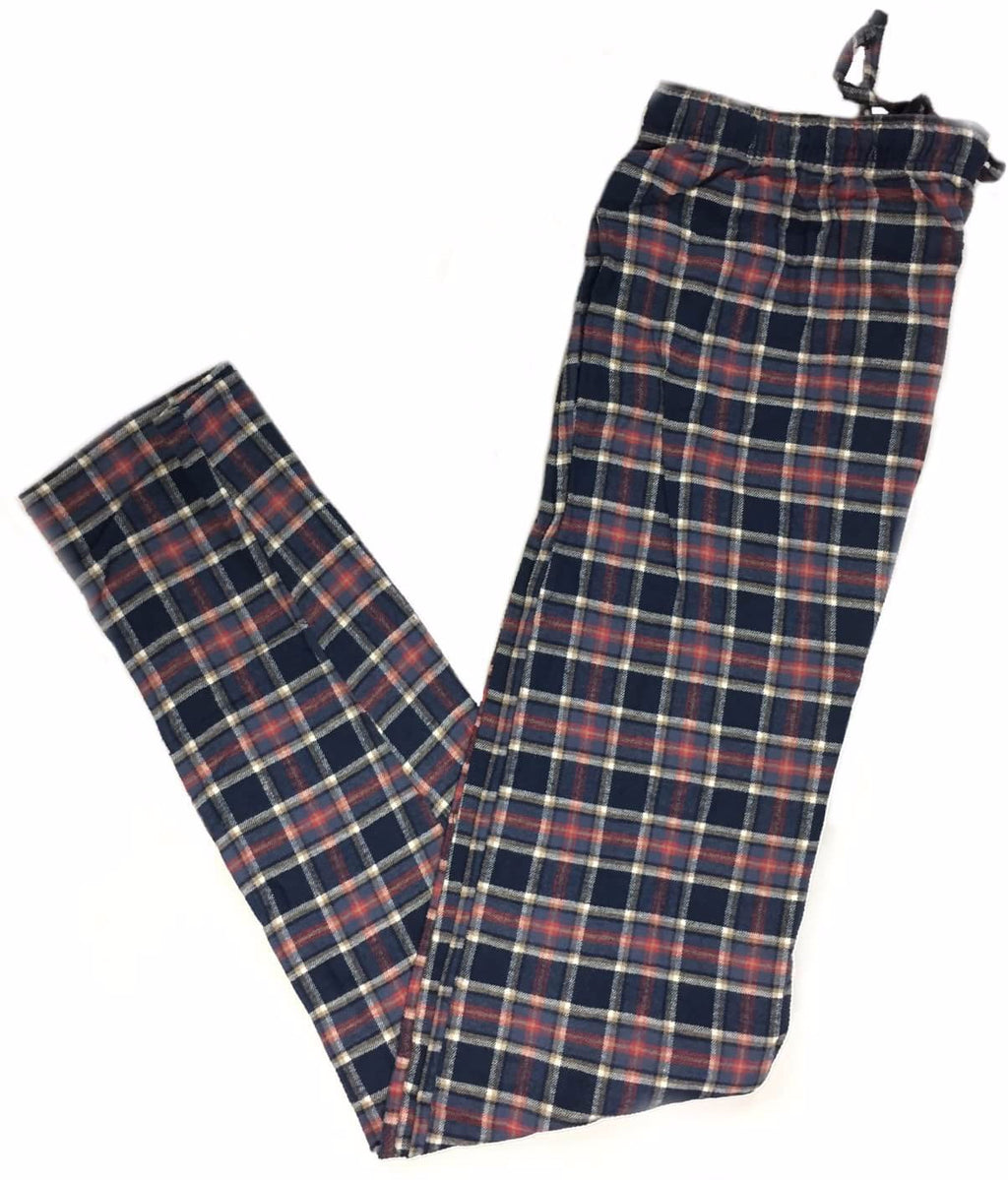 Men's Plaid Flannel Lounge Pants-2