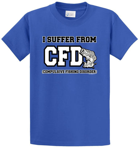 I Suffer From Cfd Printed Tee Shirt