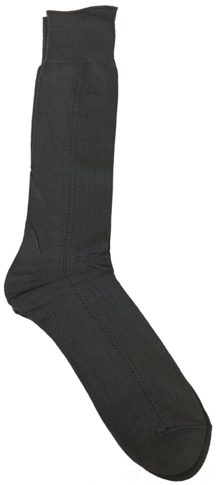 Men's Microfiber Big Size Dress Socks 3pack-3