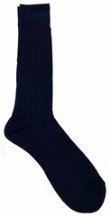 Men's Microfiber Big Size Dress Socks navy