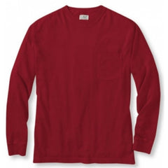 Sovereign USA 100% Cotton Long Sleeve Pocket Tee