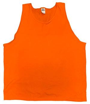 Men's Big Size Tank Top orange
