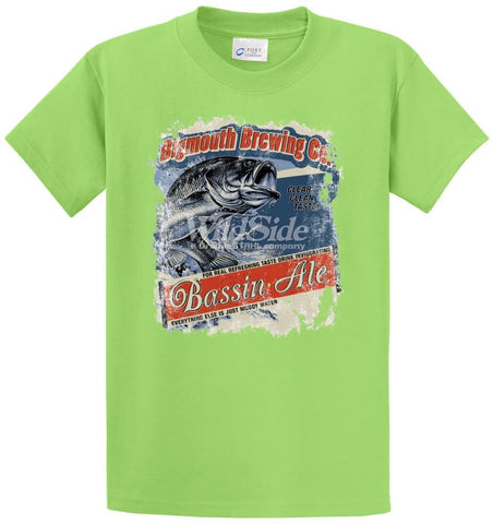 Bassin Ale - Bigmouth Brewing Co. Printed Tee Shirt