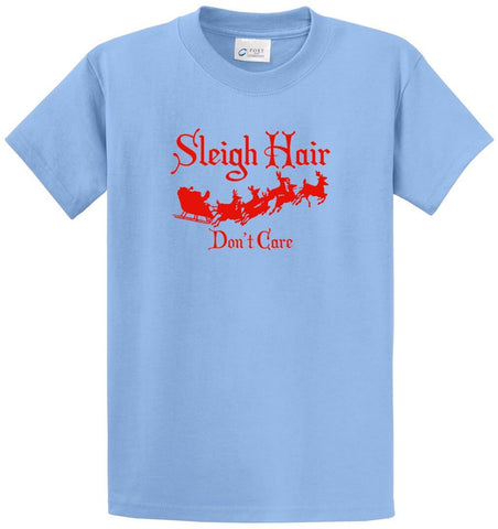 Sleigh Hair Don'T Care Printed Tee Shirt