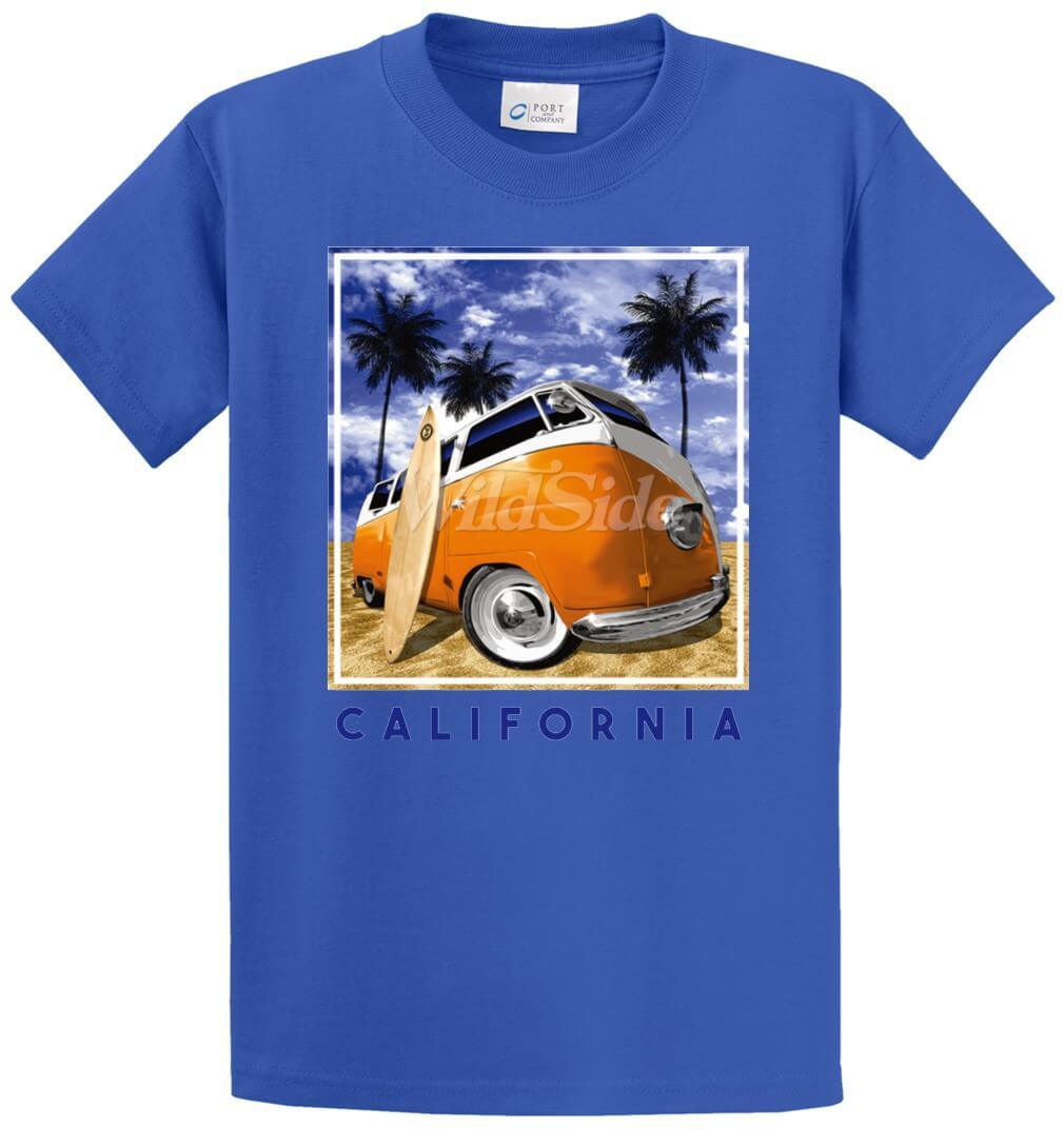 Fish Eye Bus California Printed Tee Shirt-1