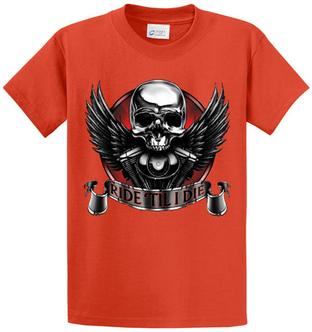 Ride Till I Die Printed Tee Shirt