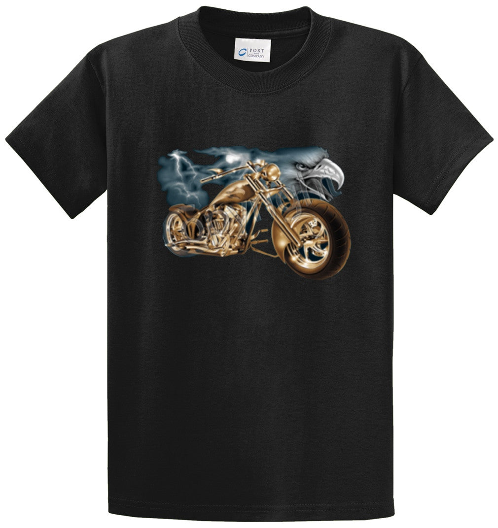Storming Eagle Bike Printed Tee Shirt-1