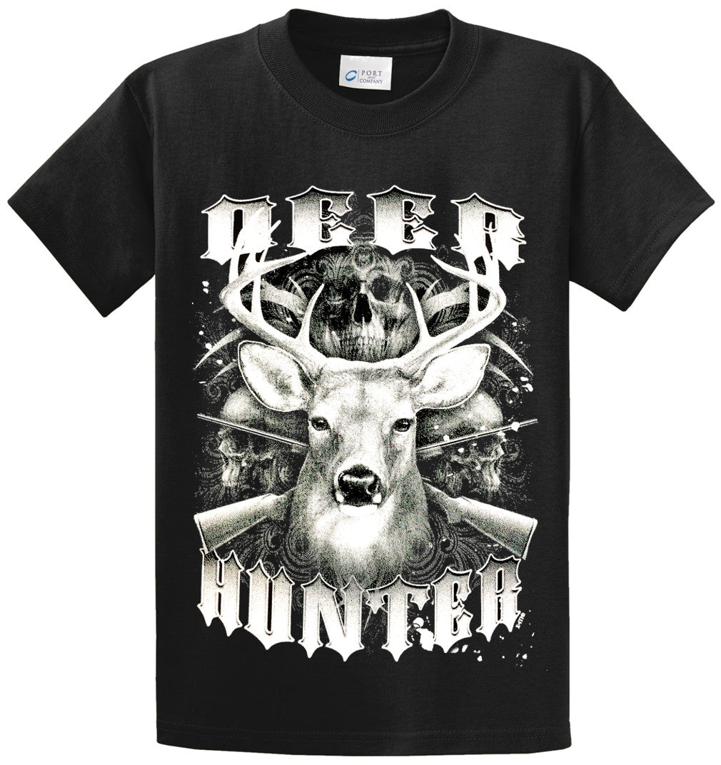 Deer-Hunter (Over-Sized Print) Printed Tee Shirt-1