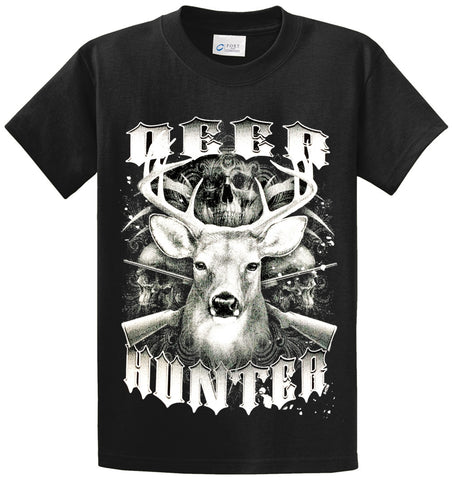 Deer-Hunter (Over-Sized Print) Printed Tee Shirt