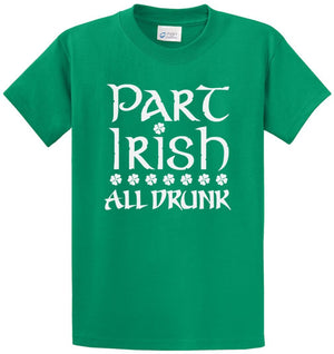 Part Irish-All Drunk Printed Tee Shirt