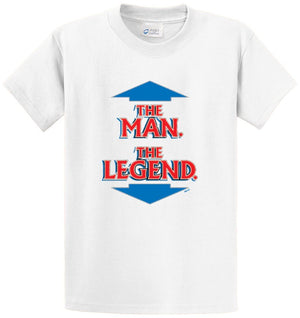 The Man The Legend Printed Tee Shirt