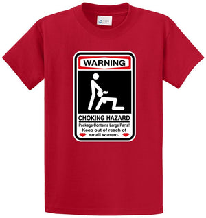 Choking Hazard Printed Tee Shirt